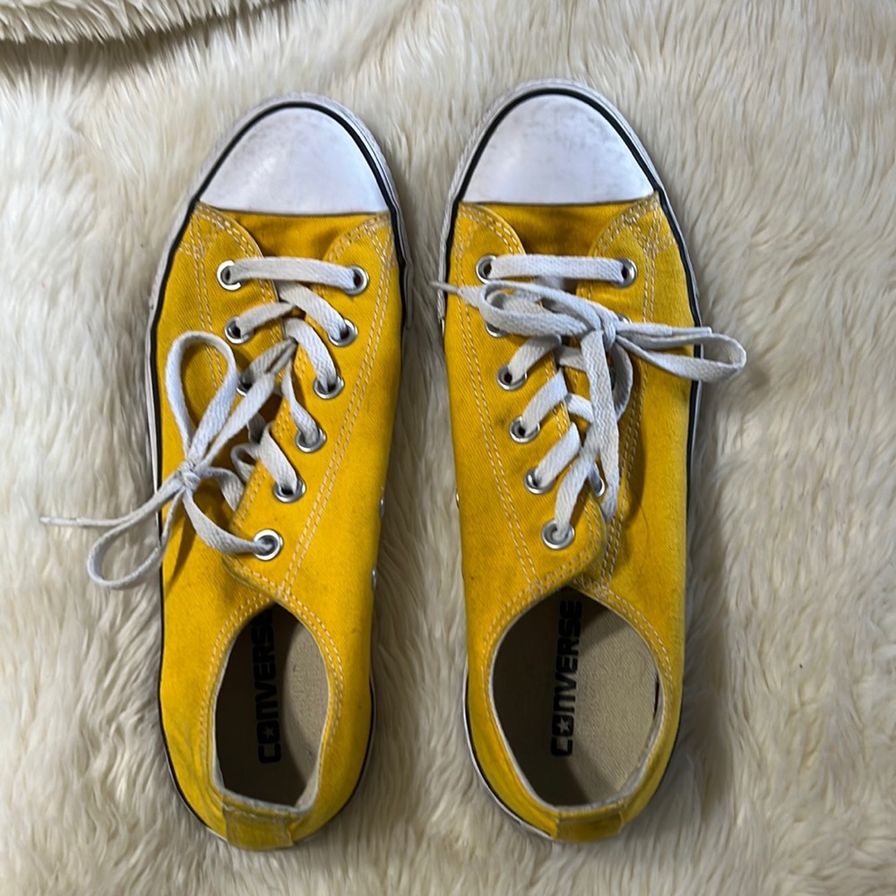 Yellow Converse
